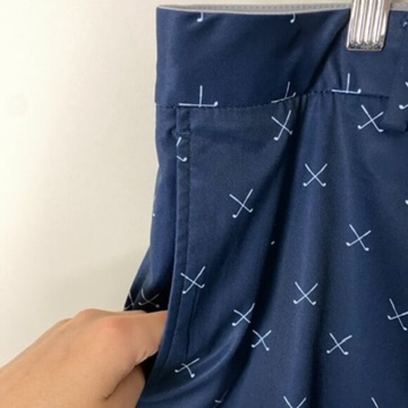 Walter Hagen Golf Club Blue Shorts Perfect 11 Performance Mens 38 - Picture 4 of 7